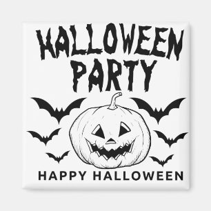 Halloween Pumpkin Schnitzerei Party Fall Funny Magnet