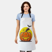 Halloween Pumpkin Schürze (Getragen)