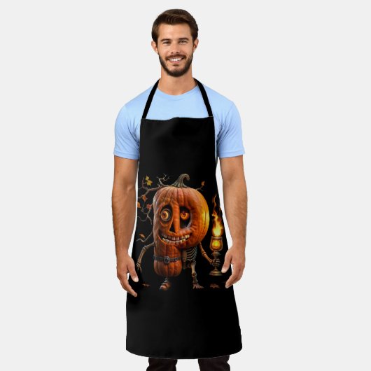 Halloween Pumpkin Schürze (Getragen)