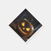 Halloween Pumpkin, Serviette (Ecke)