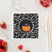 Halloween Pumpkin Serviette (Beispiel)