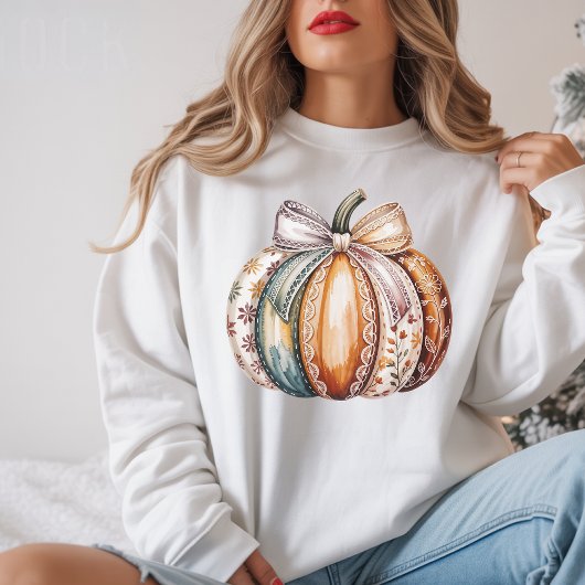 Halloween Pumpkin Shirt, Cosy Fall Sweater für sie T-Shirt