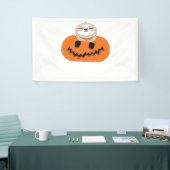Halloween Pumpkin Sloth Classic T - Shirt Banner (Messeveranstaltung)