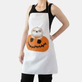 Halloween Pumpkin Sloth Classic T - Shirt Schürze (InSitu)