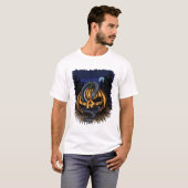 Halloween Pumpkin Snake T-Shirt (Vorne ganz)