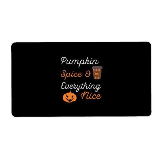 Halloween Pumpkin Spice and Everything Nice Xmas (Vorne)