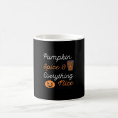 Halloween Pumpkin Spice and Everything Nice Xmas Kaffeetasse (Mittel)
