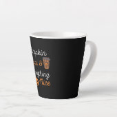 Halloween Pumpkin Spice and Everything Nice Xmas Milchtasse (Rechte Ecke)