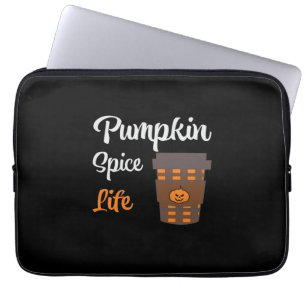 Halloween Pumpkin Spice Life Birthday Laptopschutzhülle