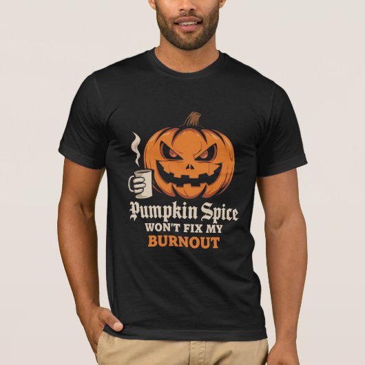 Halloween Pumpkin Spice T-Shirt (Vorderseite)