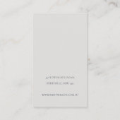 Halloween Pumpkin Spider Hair Clip Juwelier Visitenkarte (Rückseite)