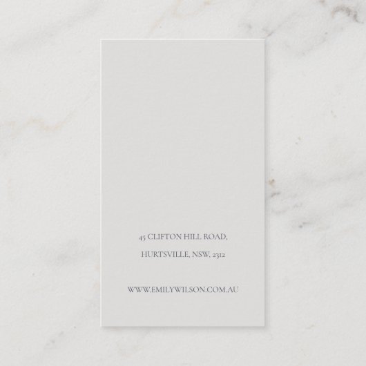 Halloween Pumpkin Spider Hair Clip Juwelier Visitenkarte (Rückseite)