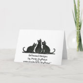 Halloween Pumpkin Spider Karte (Rückseite)