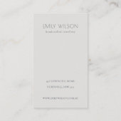 Halloween Pumpkin Spider Logostickerei Visitenkarte (Rückseite)