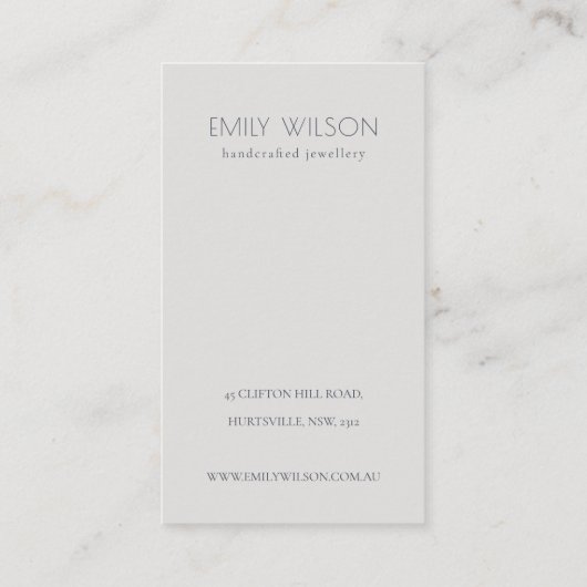 Halloween Pumpkin Spider Logostickerei Visitenkarte (Rückseite)