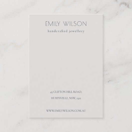 Halloween Pumpkin Spieglein Logo-Clip-Display Visitenkarte (Rückseite)