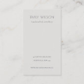 Halloween Pumpkin Spinellogos - Nekklace-Display Visitenkarte (Rückseite)