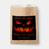 Halloween Pumpkin Spooky Beängstigender Horror Ora Geschenktütchen (Vorderseite)
