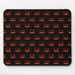 Halloween Pumpkin Spooky Beängstigender Horror Ora Mousepad