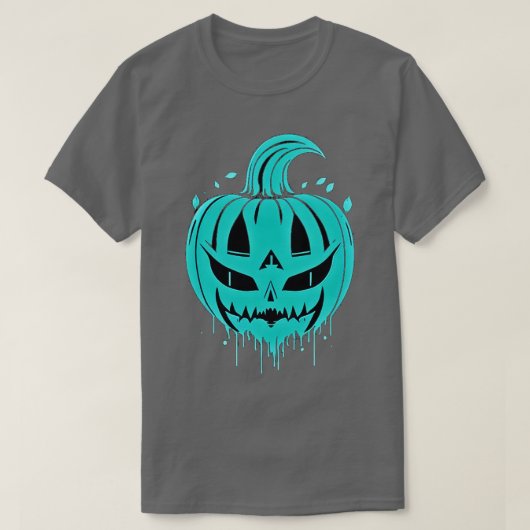 Halloween Pumpkin Spooky T-Shirt (Design vorne)