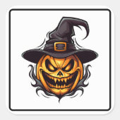 Halloween Pumpkin Stickers (Vorderseite)