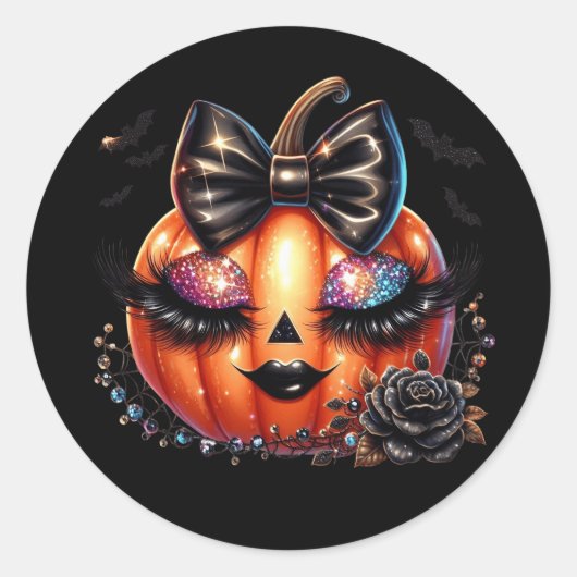 Halloween Pumpkin Stickers (Vorderseite)