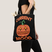 Halloween Pumpkin Strom Stimmung glücklich Tasche (Von Nahem)
