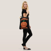 Halloween Pumpkin Strom Stimmung glücklich Tasche (Am Model)