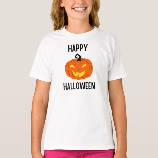 Halloween Pumpkin-T - Shirt (Vorderseite)