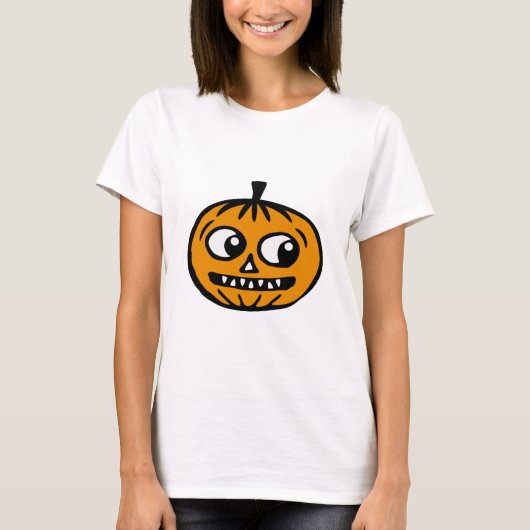 Halloween Pumpkin-T - Shirt (Vorderseite)