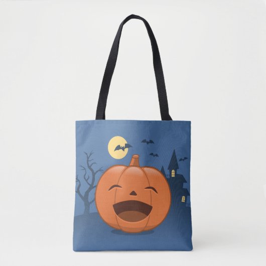 Halloween Pumpkin Tasche (Vorderseite)