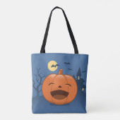 Halloween Pumpkin Tasche (Rückseite)