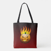 Halloween Pumpkin Tasche (Rückseite)