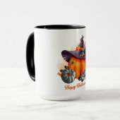 Halloween Pumpkin Tasse (Vorderseite Links)