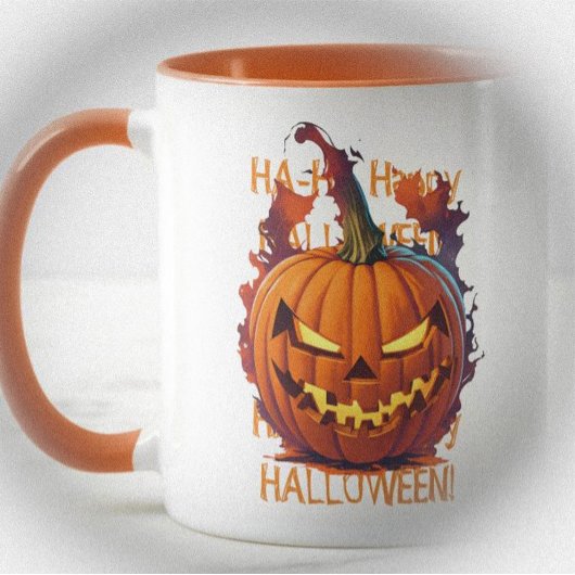 Halloween Pumpkin Tasse