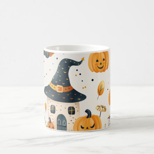 Halloween Pumpkin-Tasse Kaffeetasse (Mittel)