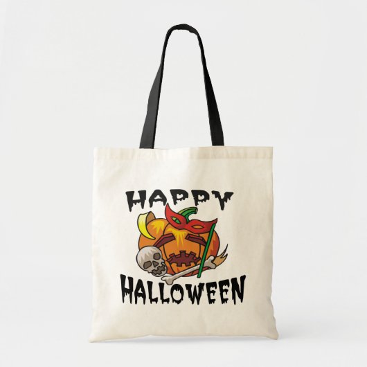 Halloween Pumpkin Tote Bag Tragetasche (Vorne)