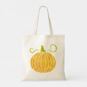 Halloween Pumpkin Tote Bag Tragetasche (Rückseite)