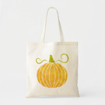 Halloween Pumpkin Tote Bag