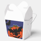 Halloween Pumpkin Tragen einer Maske Gunst Box Geschenkschachtel (Geöffnet)