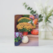 Halloween Pumpkin Treairs New York Postcard Postkarte (Stehend Vorderseite)