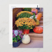 Halloween Pumpkin Treairs New York Postcard Postkarte (Vorne/Hinten)