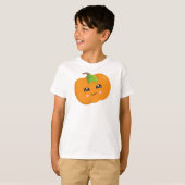 Halloween Pumpkin, Trick oder Treat, lächelnder Kü T-Shirt (Vorne ganz)