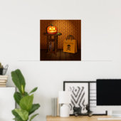 Halloween Pumpkin Trick oder Treat Poster (Heimbüro)