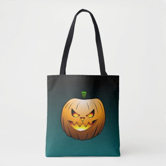 Halloween Pumpkin Trick oder Treat Tasche (Vorderseite)