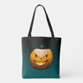Halloween Pumpkin Trick oder Treat Tasche (Rückseite)