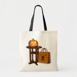 Halloween Pumpkin Trick oder Treat Tragetasche