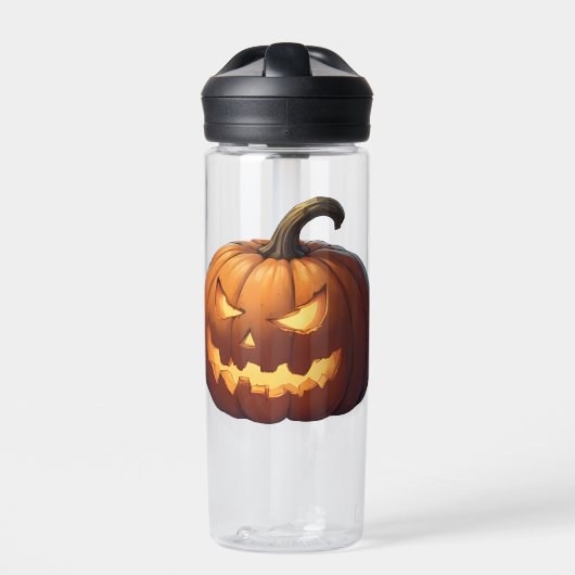 Halloween Pumpkin Trinkflasche (Vorderseite)