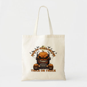 Halloween Pumpkin Truck Monster Spooky Spuk Tragetasche
