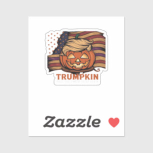 Halloween, Pumpkin Trumpkin, Make Halloween Great Aufkleber